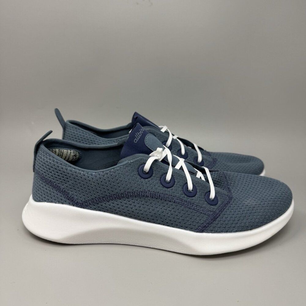 Allbirds SLTR Tree Loungers Men’s 12 Blue Knit Sneakers Shoes